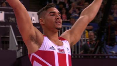 Louis Smith's pommel horse routine