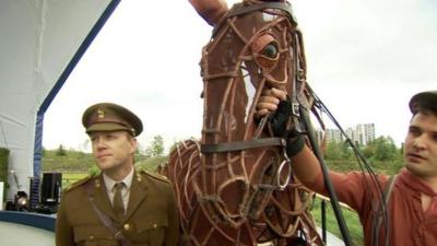 Cast from War Horse