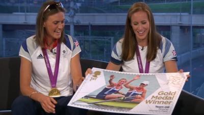 Heather Stanning and Helen Glover