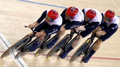 Great Britain's men's team pursuit