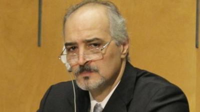 Syria's UN Ambassador Bashar Jaafari