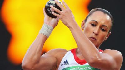 Great Britain heptathlete Jessica Ennis