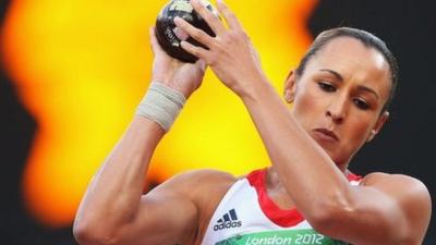 Great Britain heptathlete Jessica Ennis