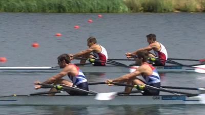 Great Britain's Zac Purchase and Mark Hunter