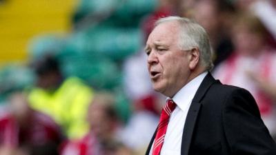 Aberdeen manager Craig Brown