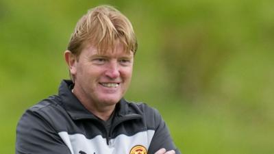 Motherwell manager Stuart McCall