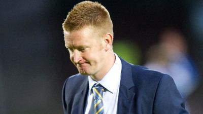 St Johnstone manager Steve Lomas