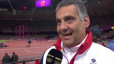 Jessica Ennis's coach Toni Minichiello