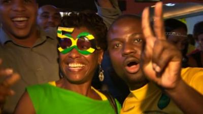Usain Bolt fans