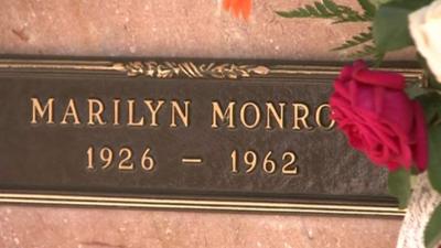 Marilyn Monroe plaque