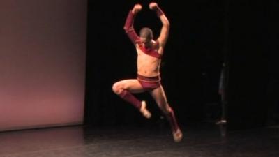 Palestinian ballet dancer