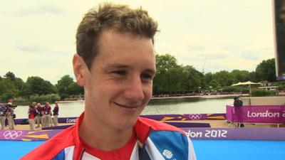 GB's triathlete Alistair Brownlee