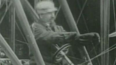 Samuel Cody was the first person to pilot a powered flight in Britain