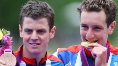 Jonny and Alistair Brownlee