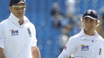 Andrew Strauss (left) and James Taylor