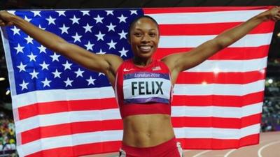 American Allyson Felix