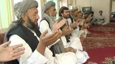 An Afghan Jirga gathering