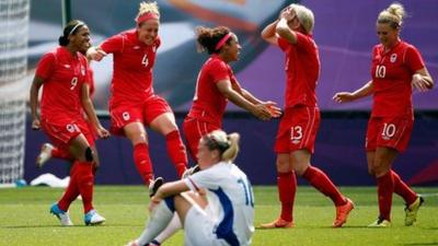 Canada celebrate Olympic bronze