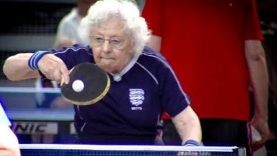 Woman playing table tennis (Pic: Banyak Films)