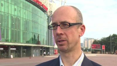 Duncan Drasdo, Chief Executive of the Manchester United Supporters Trust