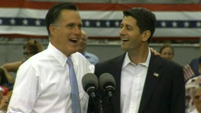 Mitt Romney and Paul Ryan