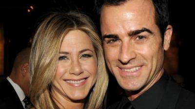 Jennifer Aniston and Justin Theroux