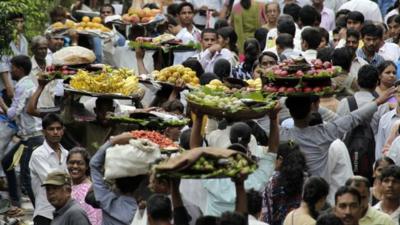 A market in Mumbai