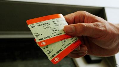 Rail tickets