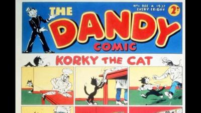 Cover of the first issue of The Dandy