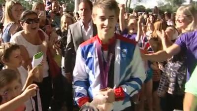 Olympic gymnast Max Whitlock