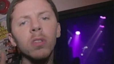 Rap artist Professor Green