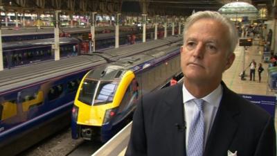 Chief executive of FirstGroup Tim O'Toole