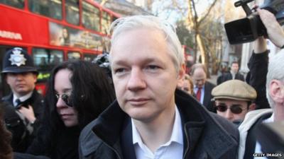 Julian Assange - file photo