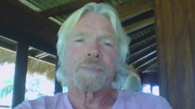 Virgin boss Sir Richard Branson