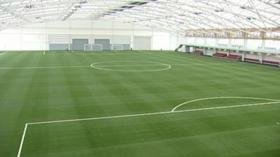 National Football Centre pitch