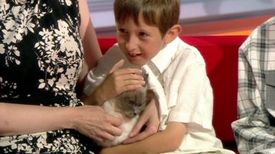Lorcan Dillon with Jessi-Cat