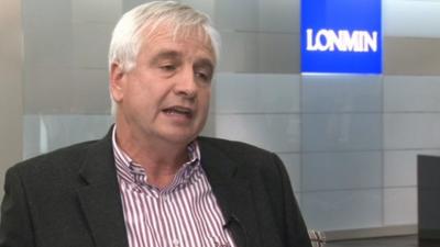 Simon Scott, the finance director of Lonmin