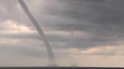 a waterspout