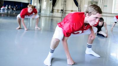 Dancers from the National Youth Ballet