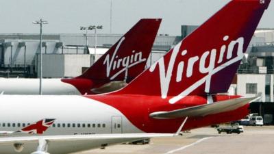 File photo of Virgin Atlantic aircraft