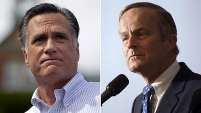 Mitt Romney and Todd Akin