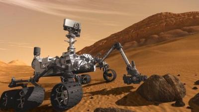 Curiosity rover