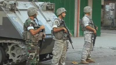 Troops in Tripoli