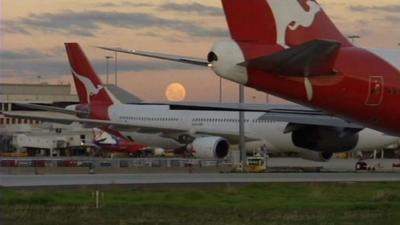 Qantas aircrafts