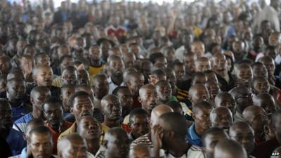 Marikana mine memorial service