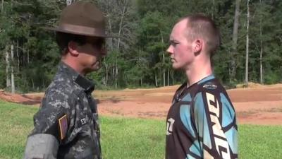 Bradley Smith faces his bootcamp instructor