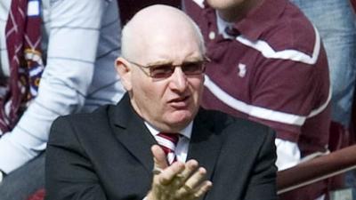 Hearts manager John McGlynn