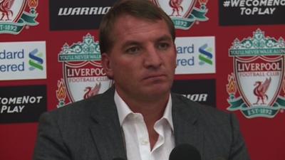 Liverpool manager Brendan Rodgers