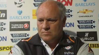 Fulham boss Martin Jol