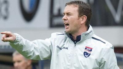 Ross County manager Derek Adams